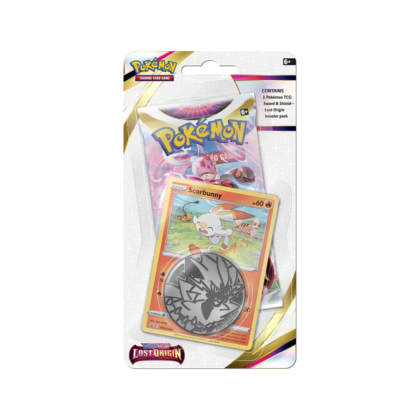 Pokemon TCG: Lost Origin Checklane Blister [Scorbunny]