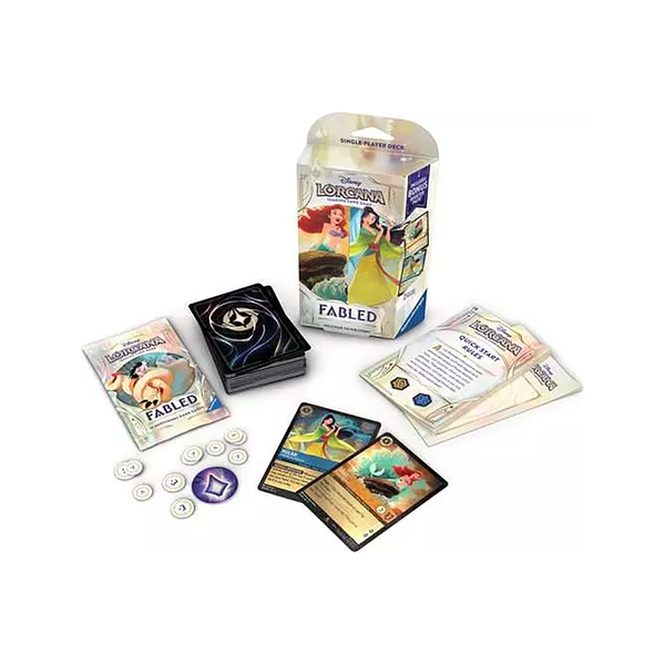 Lorcana TCG: Fabled Starter Deck (Amber & Sapphire)