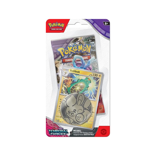 Pokemon TCG: Temporal Forces Checklane Blister [Bellibolt]