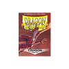 Dragon Shield Sleeves: Standard Matte - Crimson