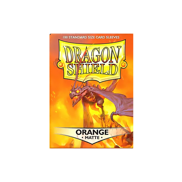 Dragon Shield Sleeves: Standard Matte - Orange