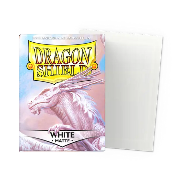Dragon Shield Sleeves: Standard Matte - White