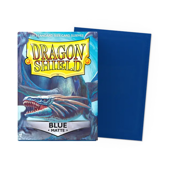 Dragon Shield Sleeves: Standard Matte - Blue