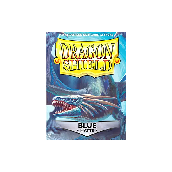 Dragon Shield Sleeves: Standard Matte - Blue