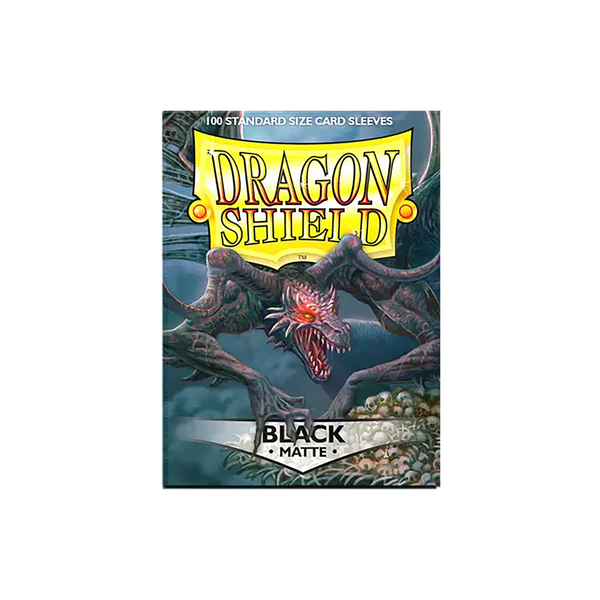Dragon Shield Sleeves: Standard Matte - Black