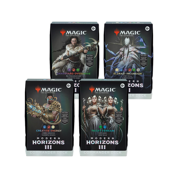 MTG TCG: Modern Horizons 3 Commander Deck Set [of 4]