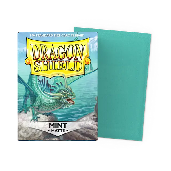 Dragon Shield Sleeves: Standard Matte - Mint