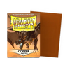 Dragon Shield Sleeves: Standard Matte - Copper
