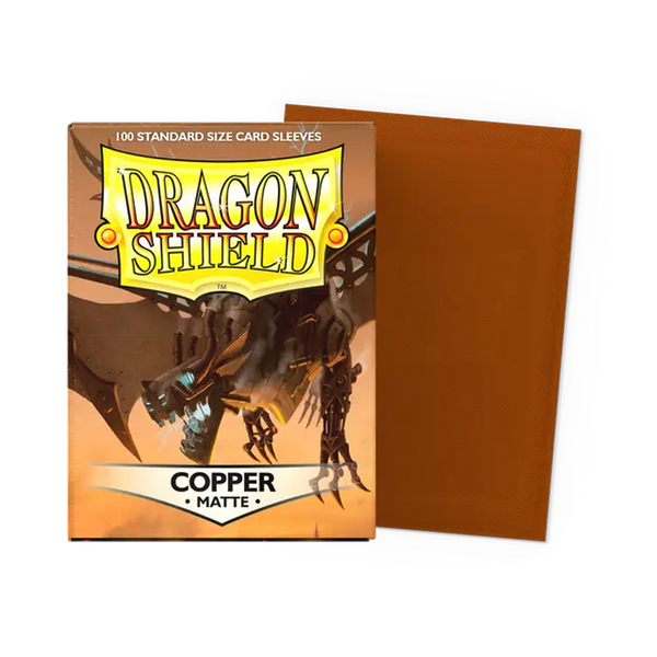 Dragon Shield Sleeves: Standard Matte - Copper