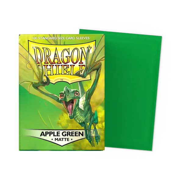 Dragon Shield Sleeves: Standard Matte - Apple Green
