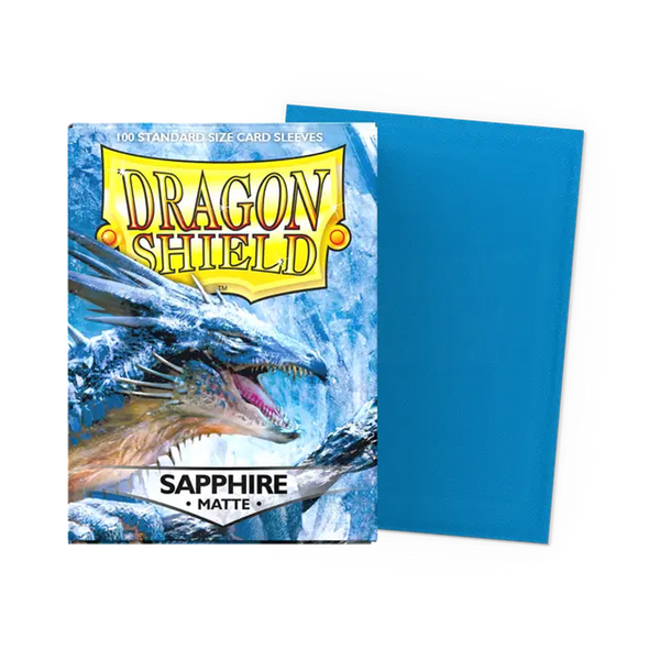 Dragon Shield Sleeves: Standard Matte - Sapphire