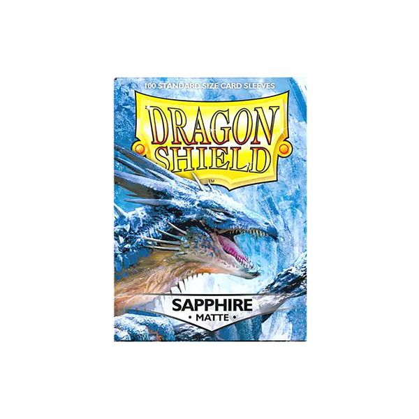 Dragon Shield Sleeves: Standard Matte - Sapphire