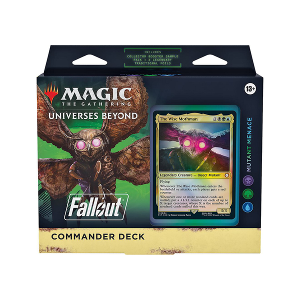 MTG TCG: Universes Beyond Fallout Commander Deck Mutant Menace