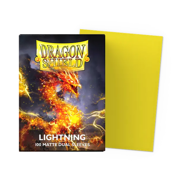 Dragon Shield Sleeves: Standard Matte Dual - Lightning