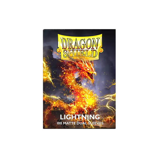 Dragon Shield Sleeves: Standard Matte Dual - Lightning