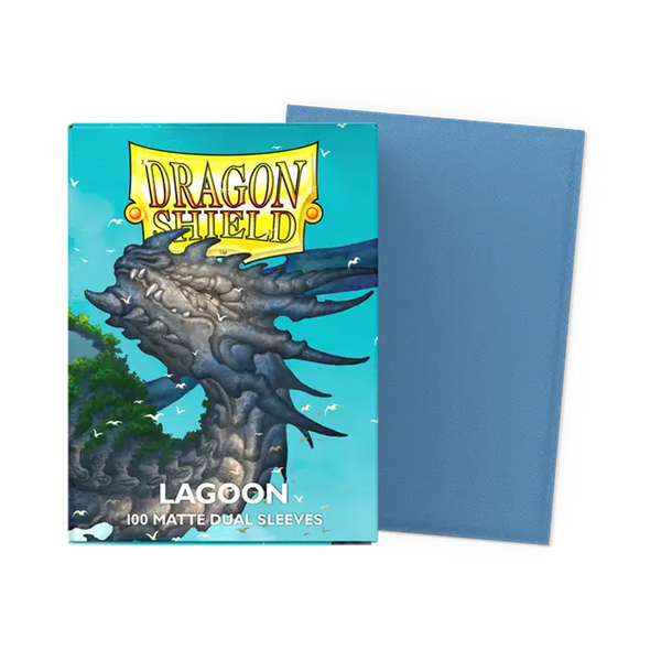 Dragon Shield Sleeves: Standard Matte Dual - Lagoon