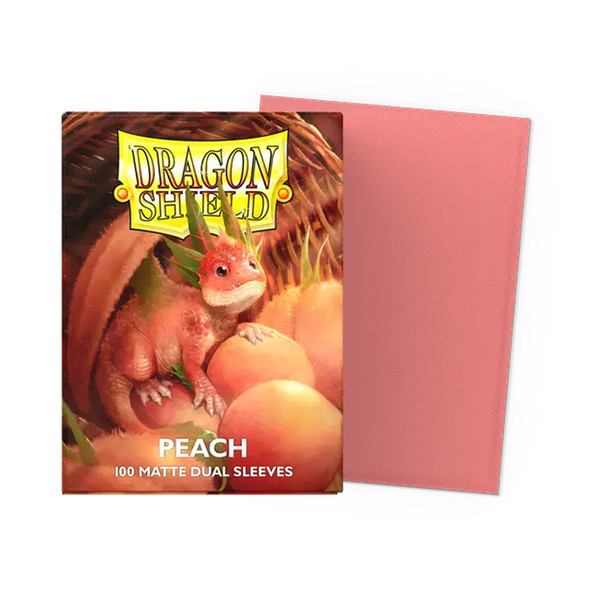 Dragon Shield Sleeves: Standard Matte Dual - Peach