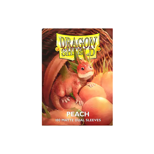 Dragon Shield Sleeves: Standard Matte Dual - Peach