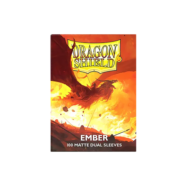 Dragon Shield Sleeves: Standard Matte Dual - Ember