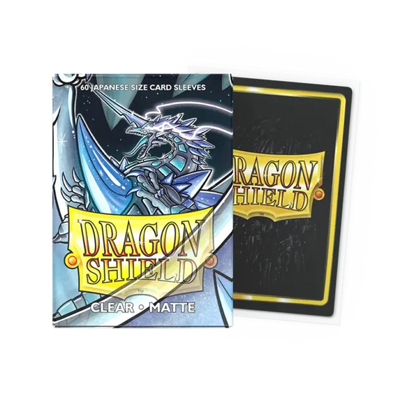 Dragon Shield Sleeves: Japanese Matte - Clear