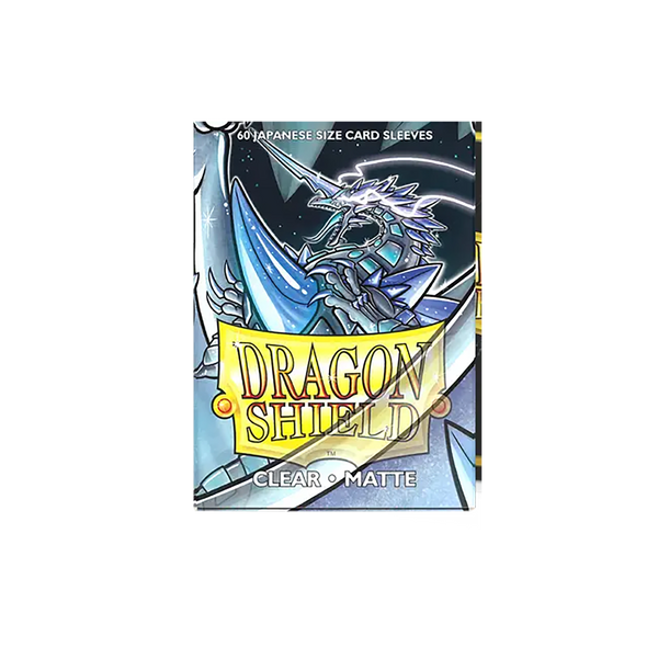 Dragon Shield Sleeves: Japanese Matte - Clear