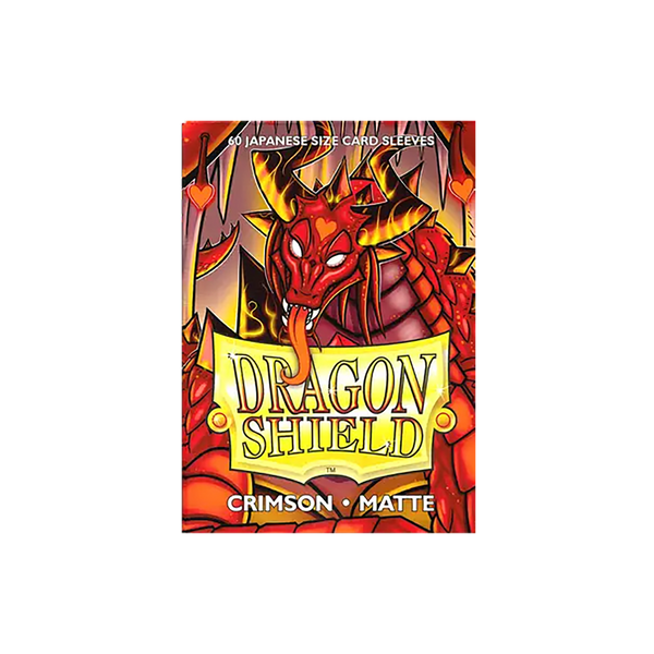 Dragon Shield Sleeves: Japanese Matte - Crimson