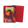 Dragon Shield Sleeves: Japanese Matte - Ruby