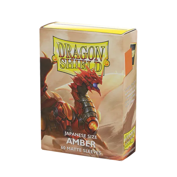 Dragon Shield Sleeves: Japanese Matte - Amber