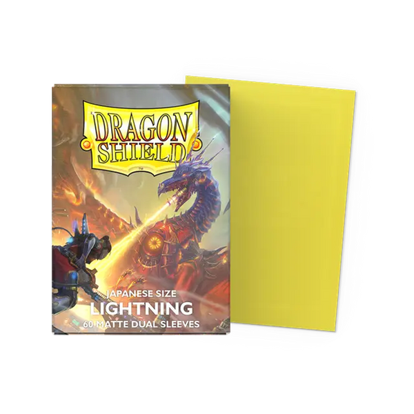 Dragon Shield Sleeves: Japanese Matte Dual - Lightning