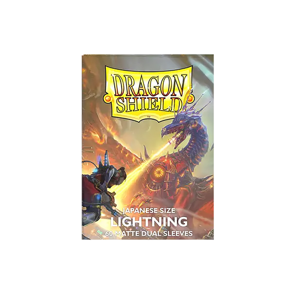Dragon Shield Sleeves: Japanese Matte Dual - Lightning