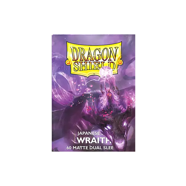 Dragon Shield Sleeves: Japanese Matte Dual - Wraith