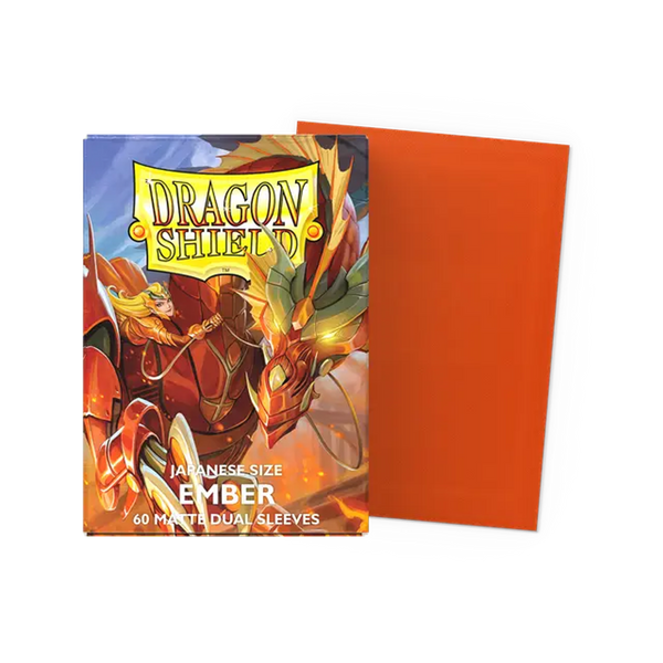 Dragon Shield Sleeves: Japanese Matte Dual - Ember