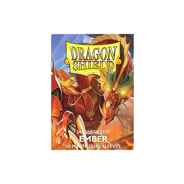 Dragon Shield Sleeves: Japanese Matte Dual - Ember