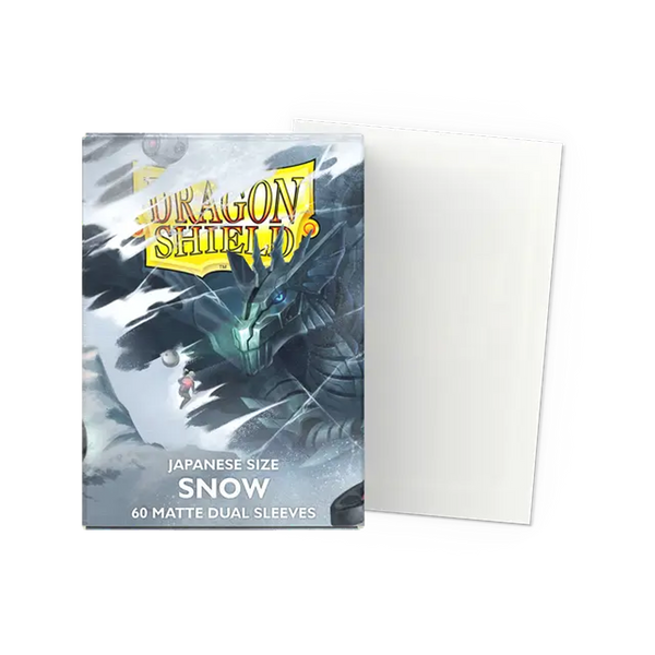 Dragon Shield Sleeves: Japanese Matte Dual - Snow