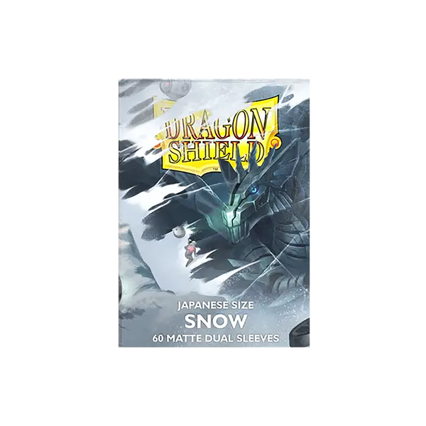 Dragon Shield Sleeves: Japanese Matte Dual - Snow