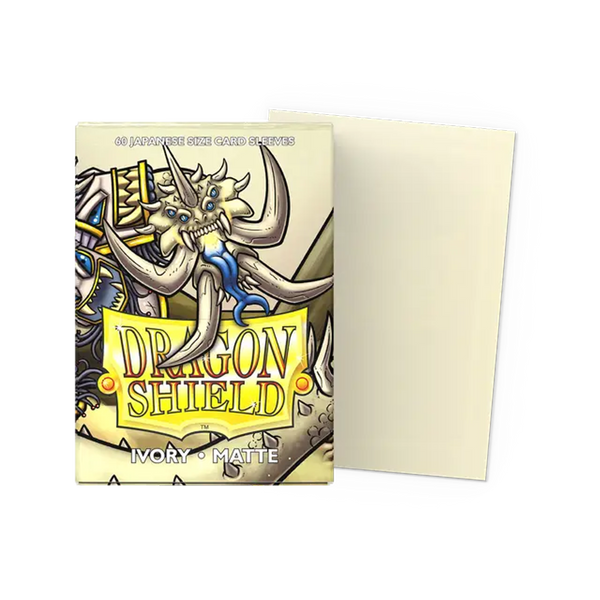 Dragon Shield Sleeves: Japanese Matte - Ivory