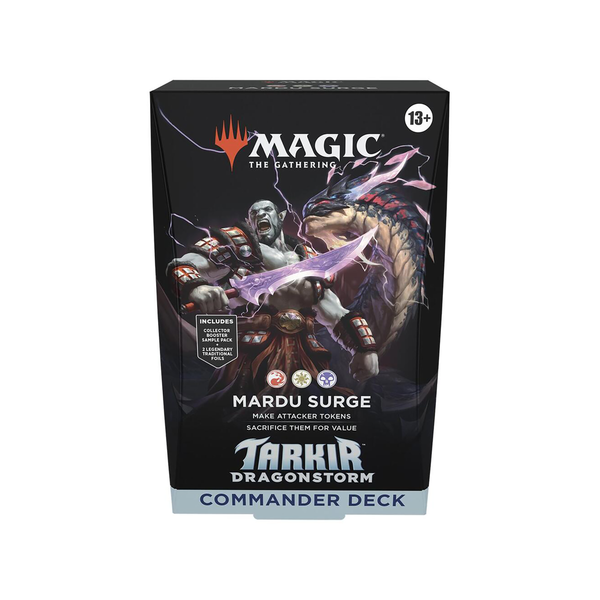 MTG TCG: Tarkir Dragonstorm Commander Deck Mardu Surge