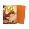 Dragon Shield Sleeves: Standard Matte - Amber