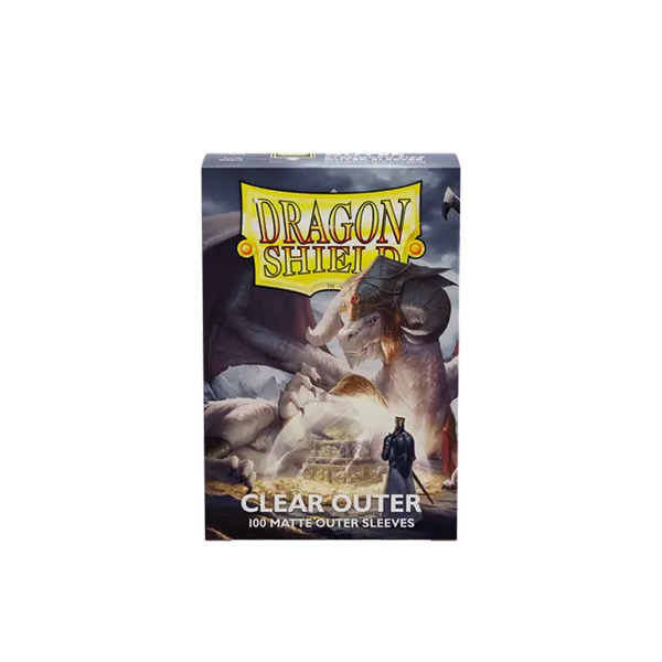 Dragon Shield Sleeves: Standard Matte - Clear Outer