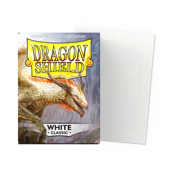 Dragon Shield Sleeves: Standard Classic - White
