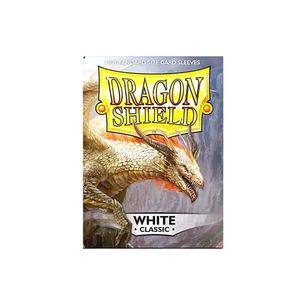 Dragon Shield Sleeves: Standard Classic - White