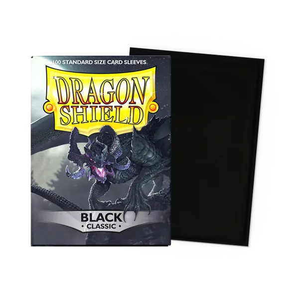 Dragon Shield Sleeves: Standard Classic - Black