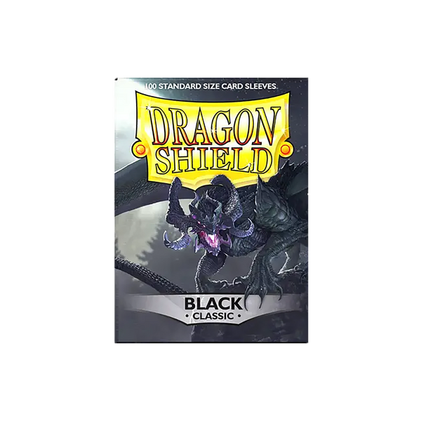 Dragon Shield Sleeves: Standard Classic - Black
