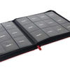 Zip Binder 12-Pocket Exo-Tec Fire Red