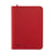 Zip Binder 9-Pocket Exo-Tec Fire Red