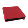 Zip Binder 9-Pocket Exo-Tec Fire Red