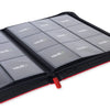 Zip Binder 9-Pocket Exo-Tec Fire Red