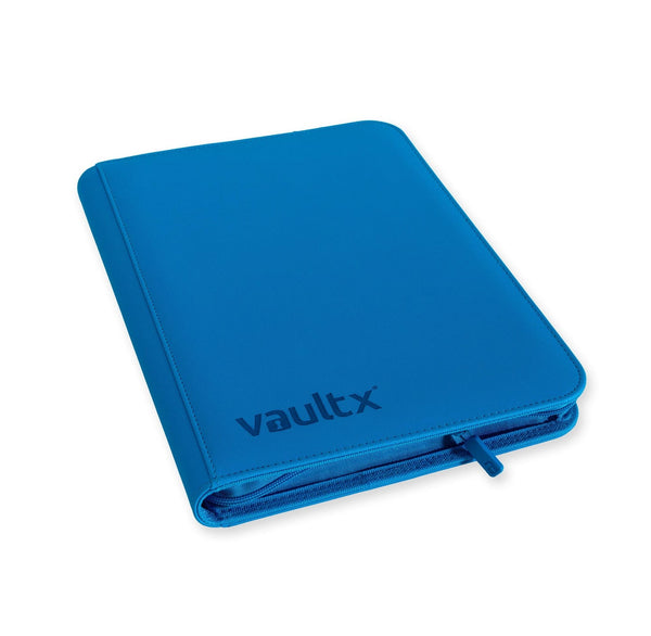 Zip Binder 9-Pocket Exo-Tec Neon Blue