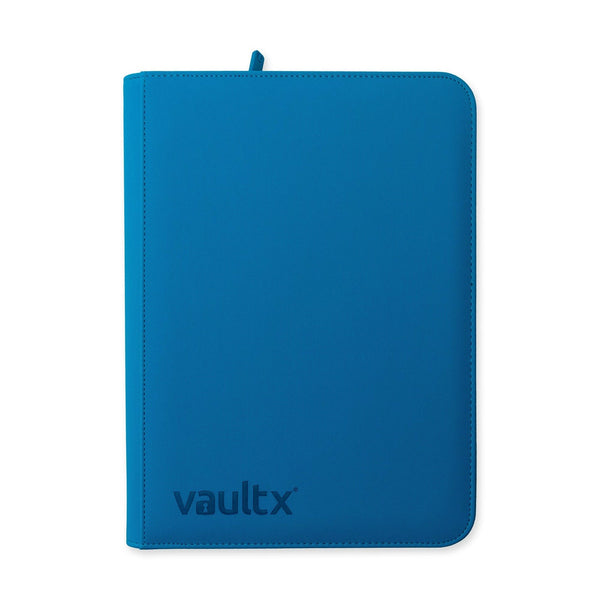 Zip Binder 9-Pocket Exo-Tec Neon Blue