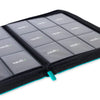 Zip Binder 9-Pocket Exo-Tec Ocean Blue